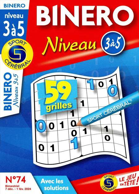 BINERO NIVEAU 3 A 5  