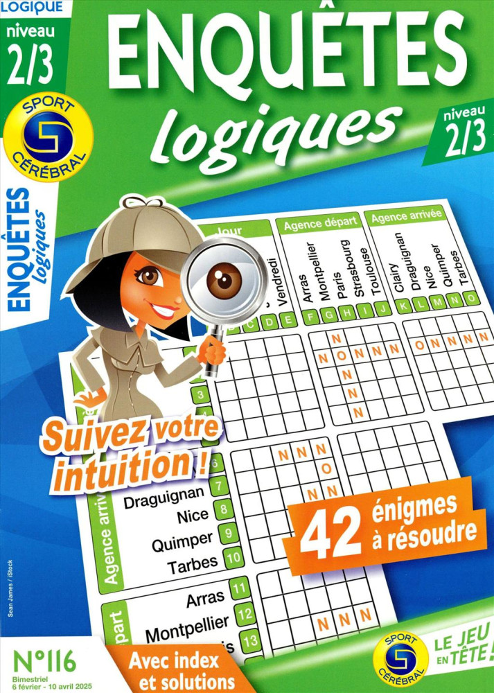 ENQUETES LOGIQUES NIVEAU 2/3  