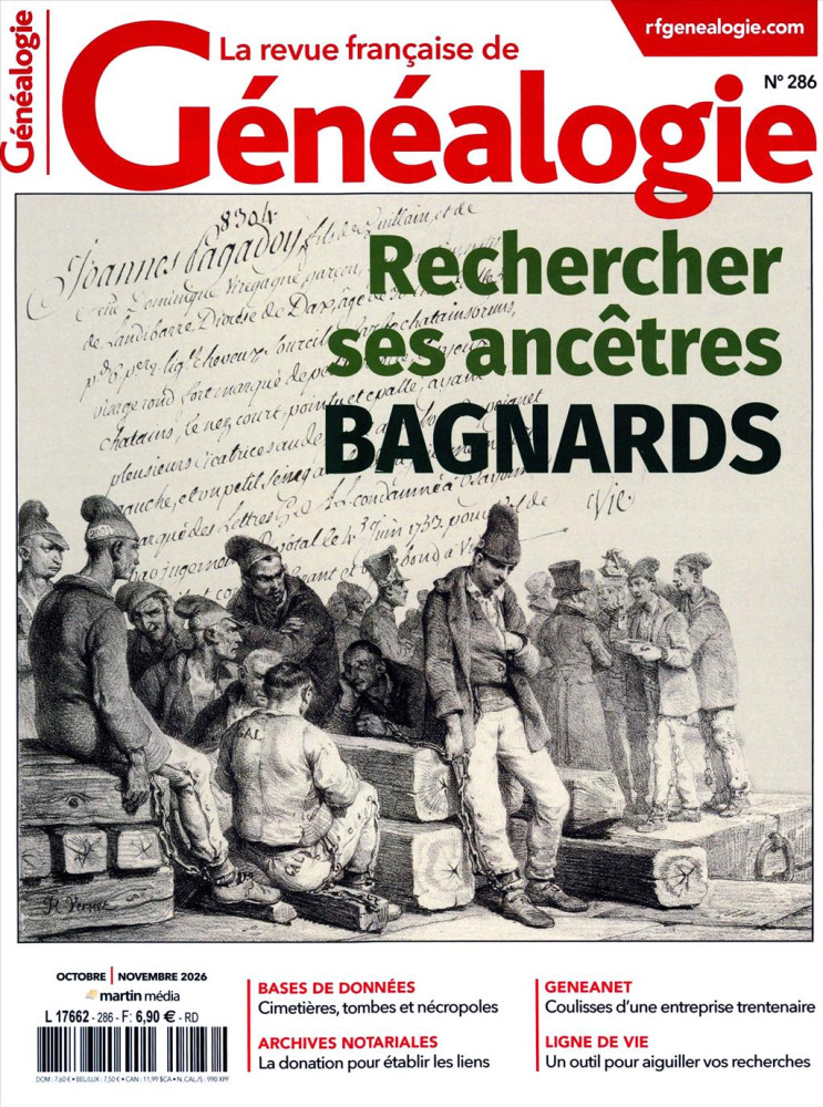 LA REVUE FRANCAISE DE GENEALOGIE  