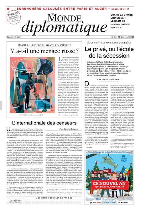 LE MONDE DIPLOMATIQUE  