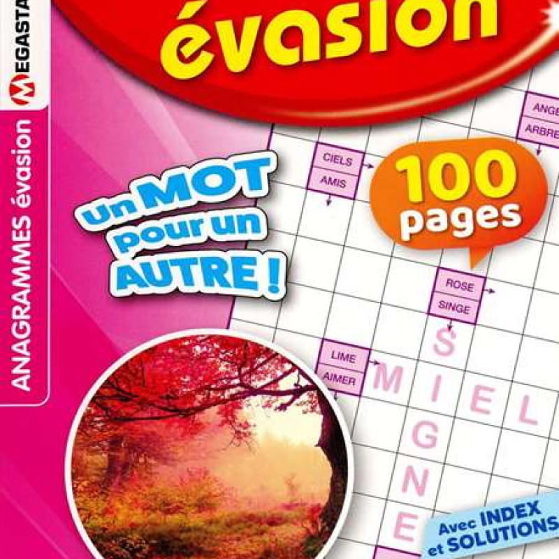 ANAGRAMMES EVASION 