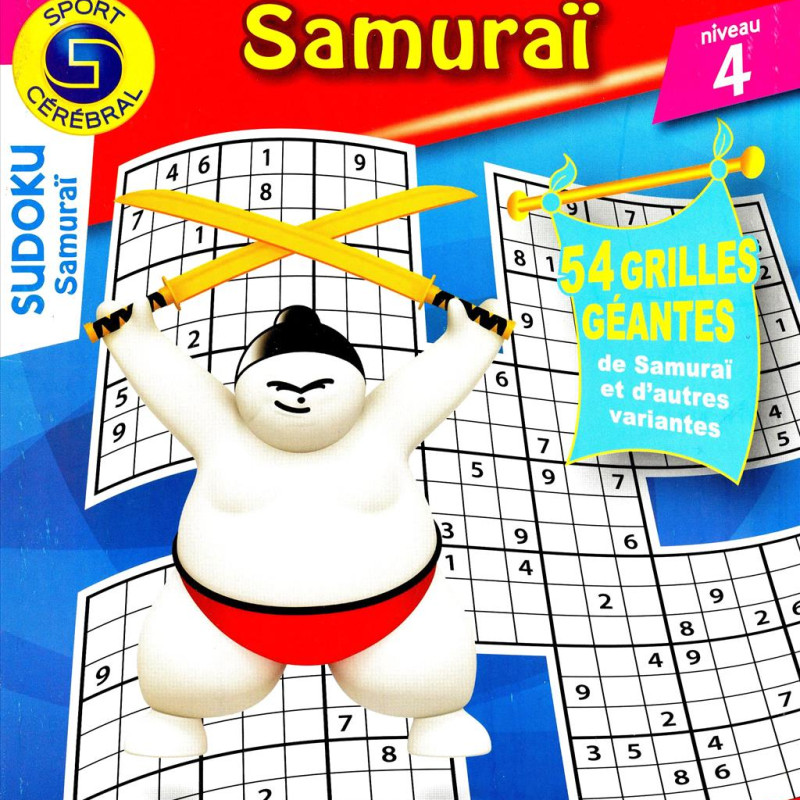 SUDOKU SAMURAI NIVEAU 4 