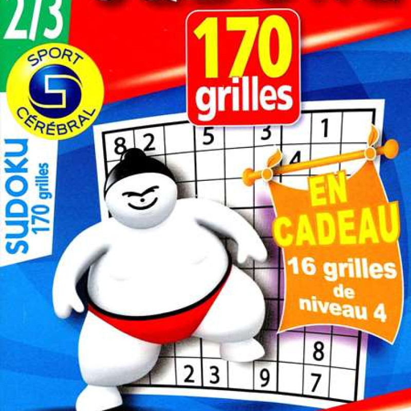 SUDOKU 170 GRILLES 